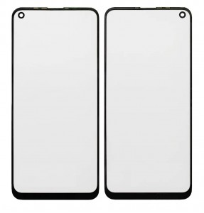 Replacement Front Glass For Tecno Camon 15 Air White By - Maxbhi Com