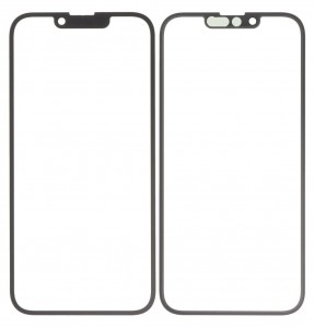 Replacement Front Glass For Apple Iphone 14 Blue By - Maxbhi Com