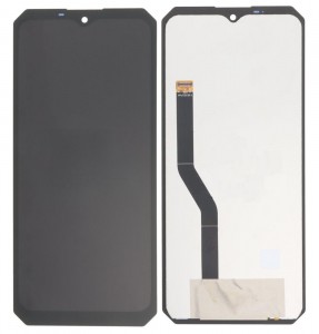 Lcd With Touch Screen For Oukitel Wp28 Black By - Maxbhi Com