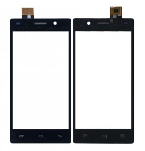 Touch Screen Digitizer For Intex Cloud Power Plus Black By - Maxbhi Com