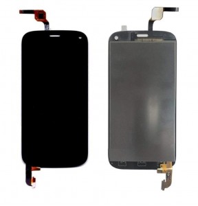 Lcd With Touch Screen For Micromax Canvas Turbo A250 Black By - Maxbhi Com