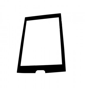 Replacement Front Glass For Huawei U8500 Ideos X2 Black By - Maxbhi.com