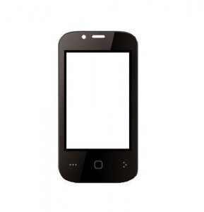 Replacement Front Glass For Rage Ops 35g Black By - Maxbhi.com