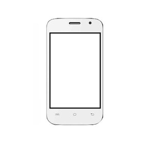 Replacement Front Glass For Mtech Opal Pro White By - Maxbhi.com