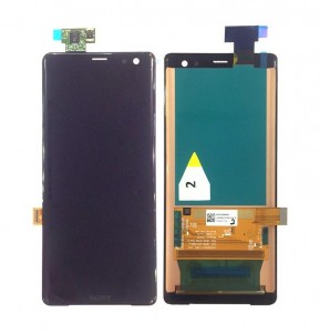 Lcd With Touch Screen For Sony Xperia Xz3 Black By - Maxbhi Com