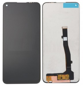 Lcd With Touch Screen For Zte Axon 11 Se 5g Black By - Maxbhi Com
