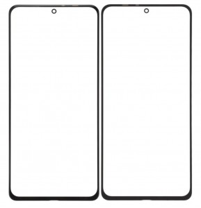 Replacement Front Glass For Xiaomi Redmi K40 Black By - Maxbhi Com