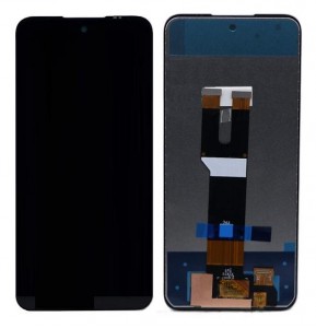 Lcd With Touch Screen For Lava Blaze 2 Black By - Maxbhi Com