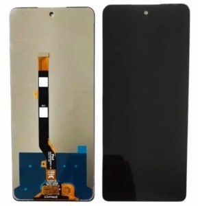 Lcd With Touch Screen For Lava Storm 5g Black By - Maxbhi Com