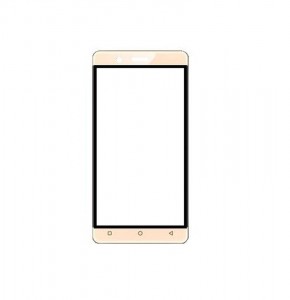 Replacement Front Glass For Reach Allure Ultra Curve Gold By - Maxbhi.com