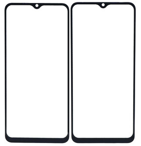Replacement Front Glass For Vivo Y20 2020 Black By - Maxbhi Com