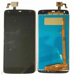 Lcd With Touch Screen For Tecno M6 Black By - Maxbhi Com