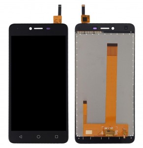 Lcd With Touch Screen For Wiko Lenny3 Max White By - Maxbhi Com