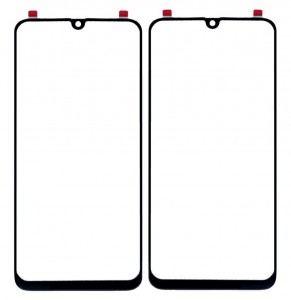 Replacement Front Glass For Samsung Galaxy M30 Black By - Maxbhi Com