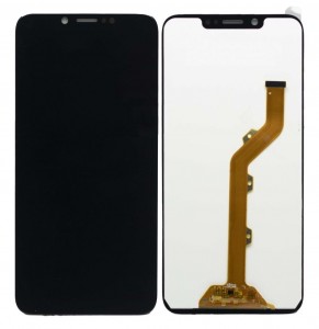 Lcd With Touch Screen For Tecno Camon Iclick 2 Black By - Maxbhi Com