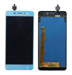 Lcd With Touch Screen For Lenovo S60 White By - Maxbhi Com