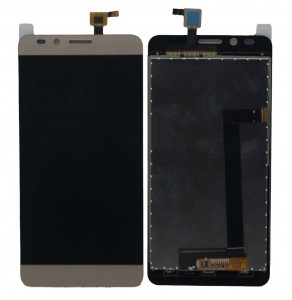 Lcd With Touch Screen For Intex Aqua Jewel 2 Champagne By - Maxbhi Com