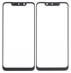 Replacement Front Glass For Infinix Hot 7 Pro Black By - Maxbhi Com