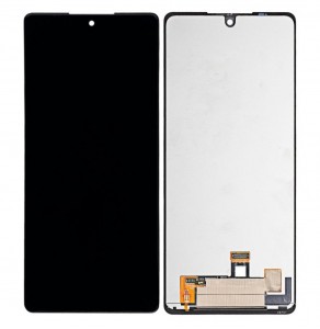 Lcd With Touch Screen For Lg K71 Black By - Maxbhi Com