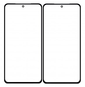 Replacement Front Glass For Vivo X60 Pro Black By - Maxbhi Com