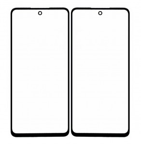Replacement Front Glass For Infinix Note 10 Black By - Maxbhi Com