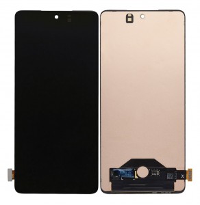 Lcd With Touch Screen For Samsung Galaxy M52 5g Black By - Maxbhi Com