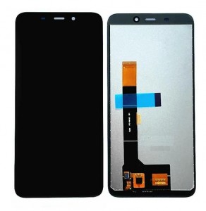 Lcd With Touch Screen For Oukitel Wp20 Black By - Maxbhi Com