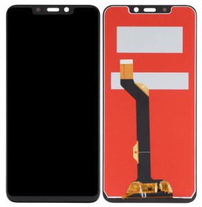 Display for Infinix Note 6 Black (Combo Folder) by Maxbhi.com