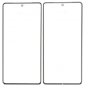 Replacement Front Glass For Google Pixel 7 Pro 5g Black By - Maxbhi Com