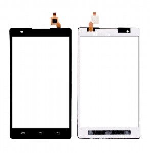 Touch Screen Digitizer For Intex Aqua M5 Black By - Maxbhi Com