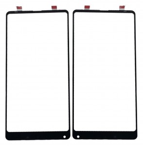 Replacement Front Glass For Xiaomi Mi Mix 2 Black By - Maxbhi Com