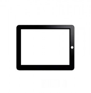 Replacement Front Glass For Notion Ink Adam Transflexive Display And Wifi White By - Maxbhi.com