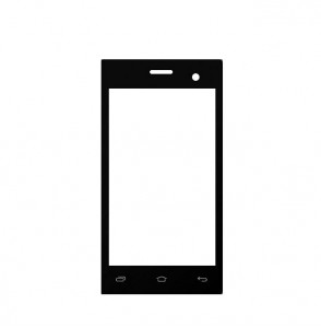 Replacement Front Glass For Rage Rapidx Gold By - Maxbhi.com