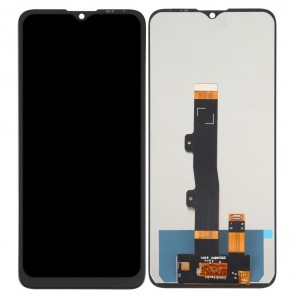 Lcd With Touch Screen For Motorola Moto E7 Black By - Maxbhi Com