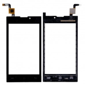 Touch Screen Digitizer For Lava A48 8gb Black By - Maxbhi Com