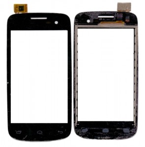 Touch Screen Digitizer For Micromax Canvas Engage A091 Black By - Maxbhi Com
