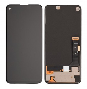 Lcd With Touch Screen For Google Pixel 4a Black By - Maxbhi Com
