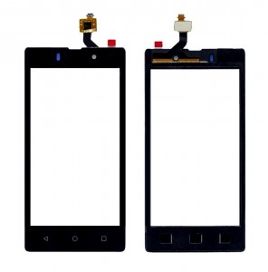 Touch Screen Digitizer For Lyf Flame 8 Black By - Maxbhi Com