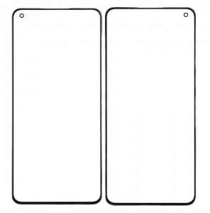 Replacement Front Glass For Xiaomi Mi 11 Lite Black By - Maxbhi Com