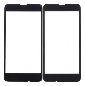 Replacement Front Glass For Nokia Lumia 630 Dual Sim Black By - Maxbhi Com
