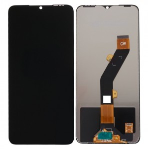 Lcd With Touch Screen For Infinix Hot 30i Light Blue By - Maxbhi Com