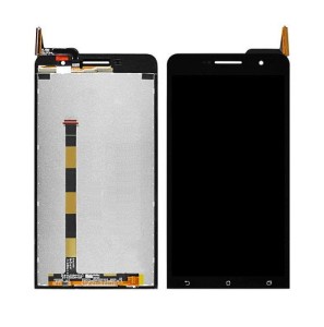 Lcd With Touch Screen For Asus Zenfone 6 32gb Black By - Maxbhi Com