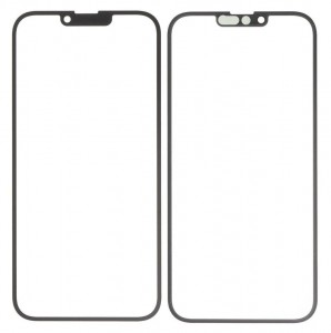 Replacement Front Glass For Apple Iphone 14 Plus Black By - Maxbhi Com