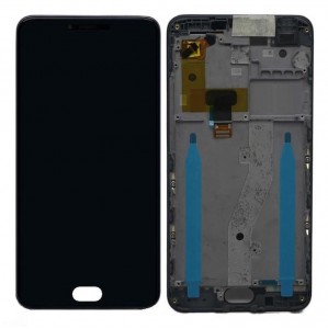 Lcd With Touch Screen For Meizu M3 Note L681h Grey By - Maxbhi Com