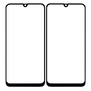 Replacement Front Glass For Samsung Galaxy M21 Black By - Maxbhi Com