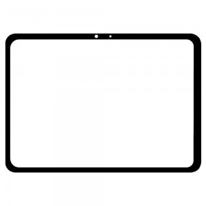 Replacement Front Glass For Apple Ipad Pro 13 2024 Black By - Maxbhi Com