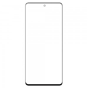 Replacement Front Glass For Realme P1 Speed 5g White By - Maxbhi Com