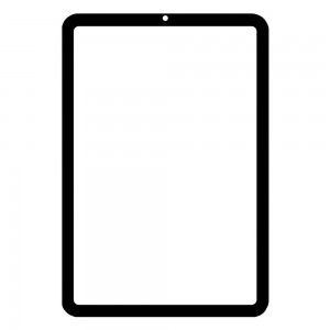 Replacement Front Glass For Apple Ipad Mini A17 Pro 2024 Black By - Maxbhi Com