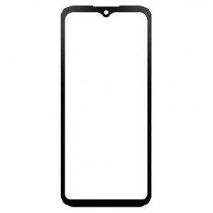 Replacement Front Glass For Doogee Blade 10 Black By - Maxbhi Com