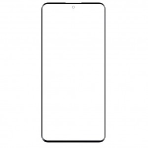 Replacement Front Glass For Xiaomi Redmi Note 14 5g Black By - Maxbhi Com